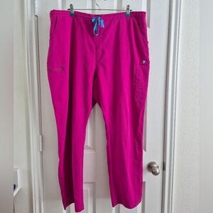 Figs Raspberry Sorbet XXL Yola Scrub Pant
